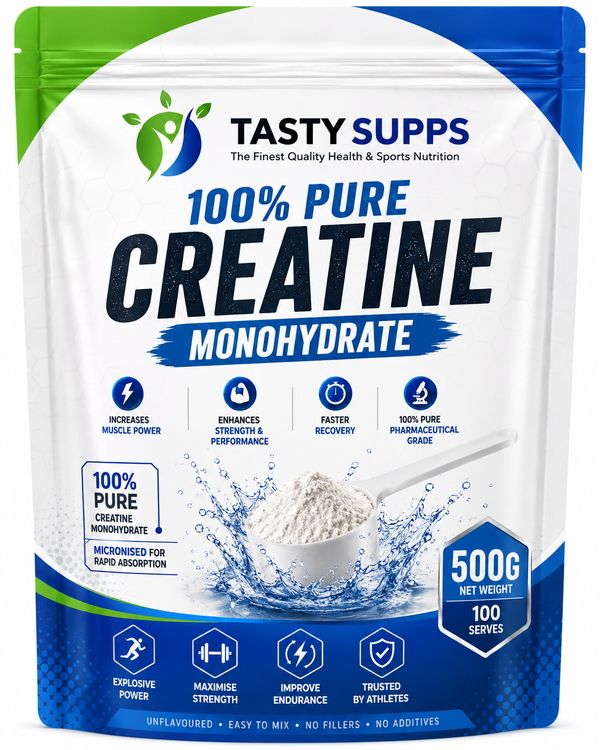 100% Pure Creatine Monohydrate | 500g Pure Strength. Proven Performance.