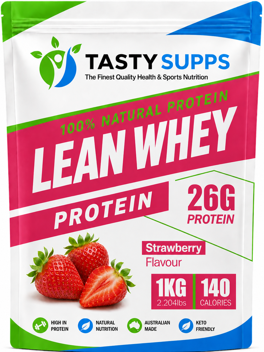 100% Lean Whey Protein Strawberry
